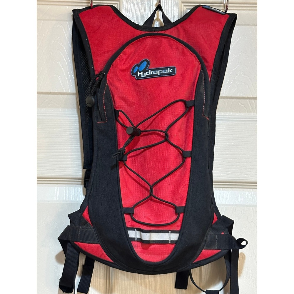 Hydrapak‎ Hydration Pack Shell Red Black Cycling Running Hiking Backpack